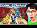 I Trapped My Friends in SUBWAY SURFERS on Minecraft