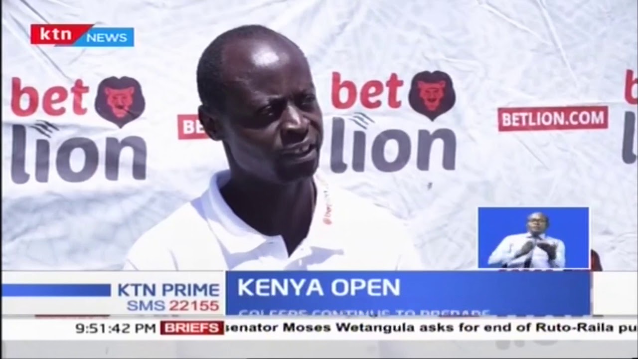 Kenyan Golfers are prepared to compete with the best at Kenya Open