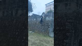 Unlocking my monkey skills #parkour #monkey #fly