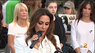 CBS2 at 11pm Coverage on IAWF Candlelight Vigil Held in Honor of Mahsa Amini Sept. 29, 2022