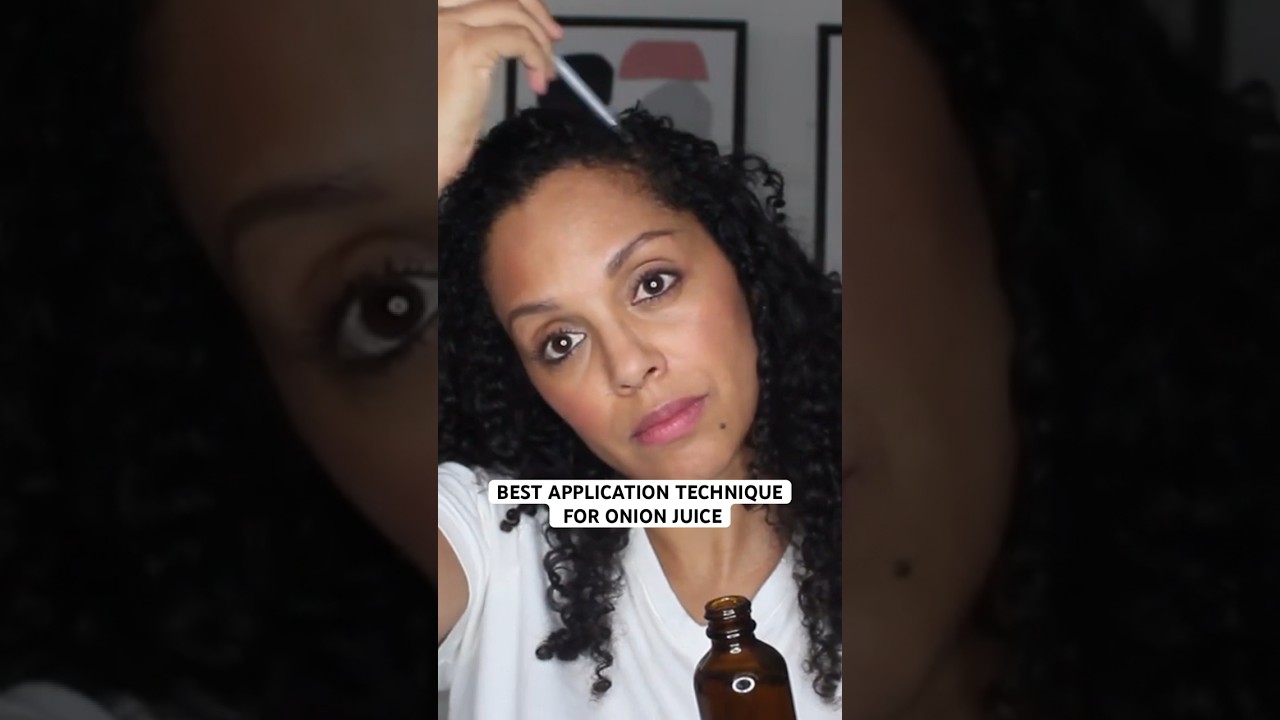 Best Application Technique for Onion Juice on the Scalp