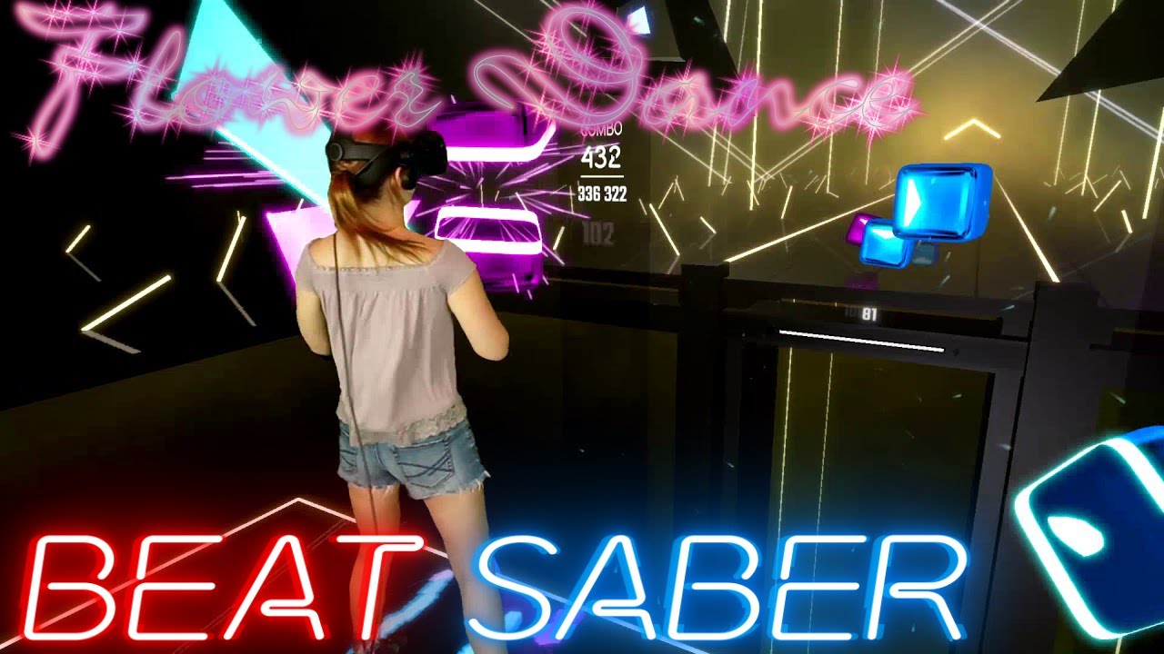 Beat Saber Flower Dance by DJ Okawari (Expert) S Rank Mixed Reality YouTube