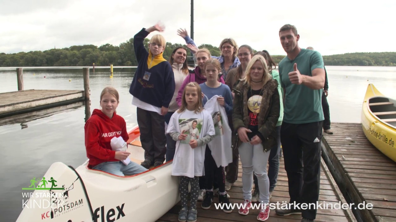 Im Kanu mit einem Olympiasieger - YouTube