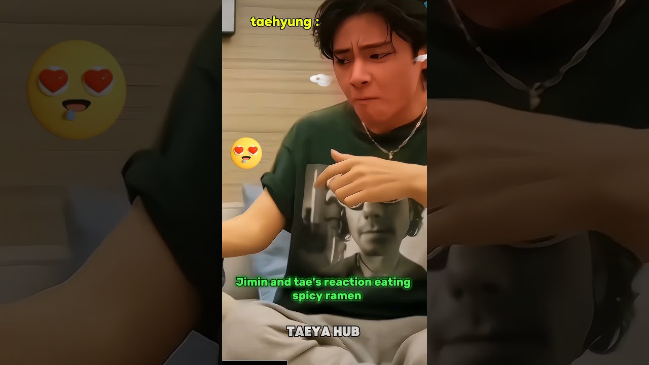 vminkook eating spicy ramen 🔥🥵 