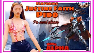 Mobile Legends Noob Alpha Gameplay Ft. Justine Faith Pido Pa Send Pls.