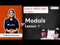 Modals | L 1 | CBSE Class 9 | English | Neev-2023 | Preksha Sharma