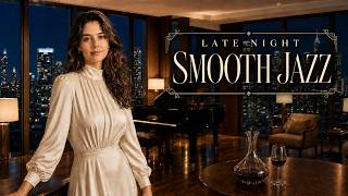 Late Night Smooth Jazz | Soft Female Vocals & Warm Piano for Deep Relaxation screenshot 3