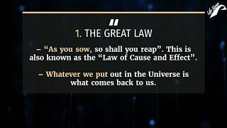 12 Laws of KARMA that will change your mind
