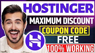 Hostinger Coupon Code | Hostinger Promo Code | Hostinger Discount | Coupon Code For Hostinger
