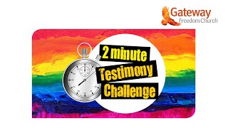 2 Minute Testimony Challenge - Joanna Stanesby