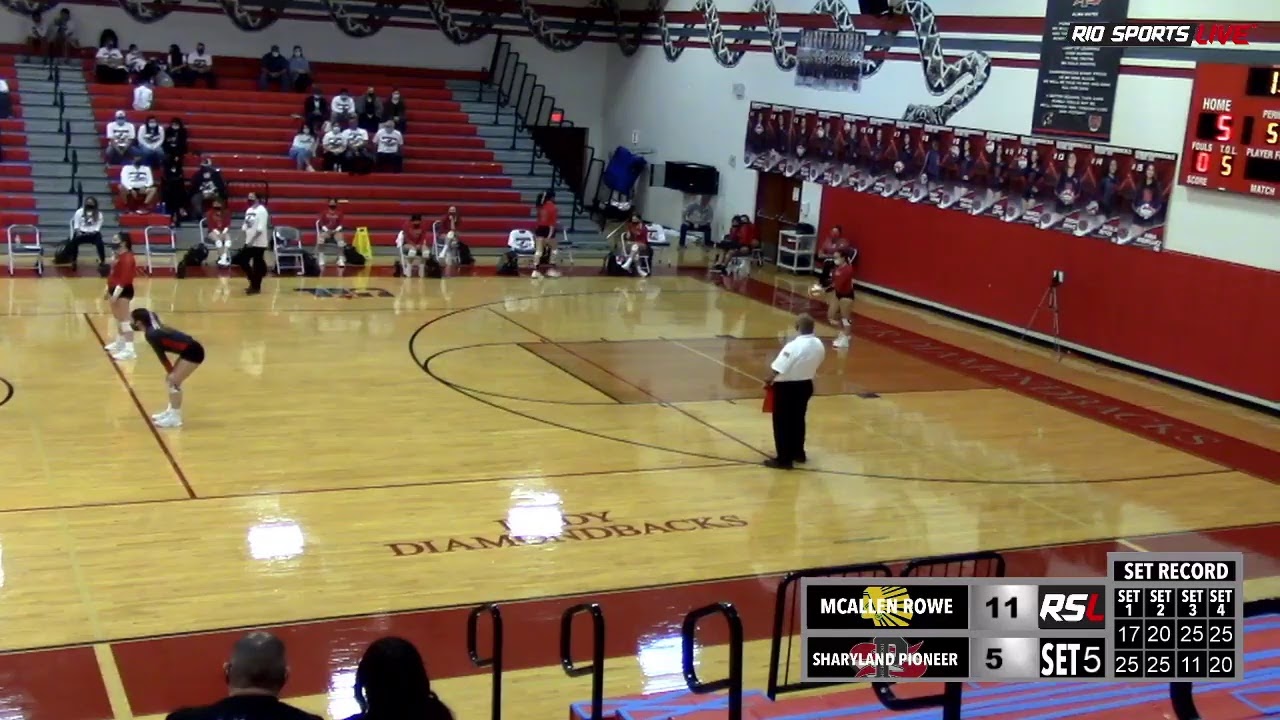 Sharyland Pioneer vs. McAllen Rowe Volleyball YouTube