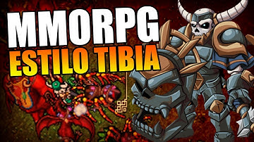 TOP 10 MMORPGS PARECIDOS COM TIBIA