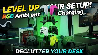 The Ultimate RGB Modular Controller Storage &amp; Charging Stand for PS5, Xbox &amp; Switch