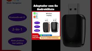 #carplaysemfio #androidautosemfio #acessoriosautomotivos #carrointeligente #achadinhosshopee