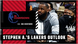 Stephen A. Offers Up His Outlook For The Lakers Moving Forward Nba Countdown