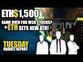 Tuesday ETH Watch!🔴Live Day Trading📈Market Analysis🔴Chart Requests, News & More! 🇺🇸 🇬🇧