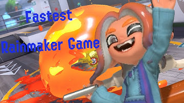 Fastest Rainmaker Game | Splatoon 3