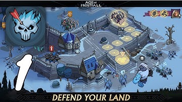 Age of Frostfall Gameplay Walkthrough #1 - Chapter 1 ~ 3 (Android)