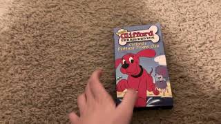 Clifford The Big Red Dog Clifford’S Fluffiest Friend Cleo 2001 VHS