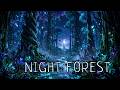 Night Forest — Glowing Plants &amp; Floating Spores 🌙 | 3 Hours of Pandora Sleep Music