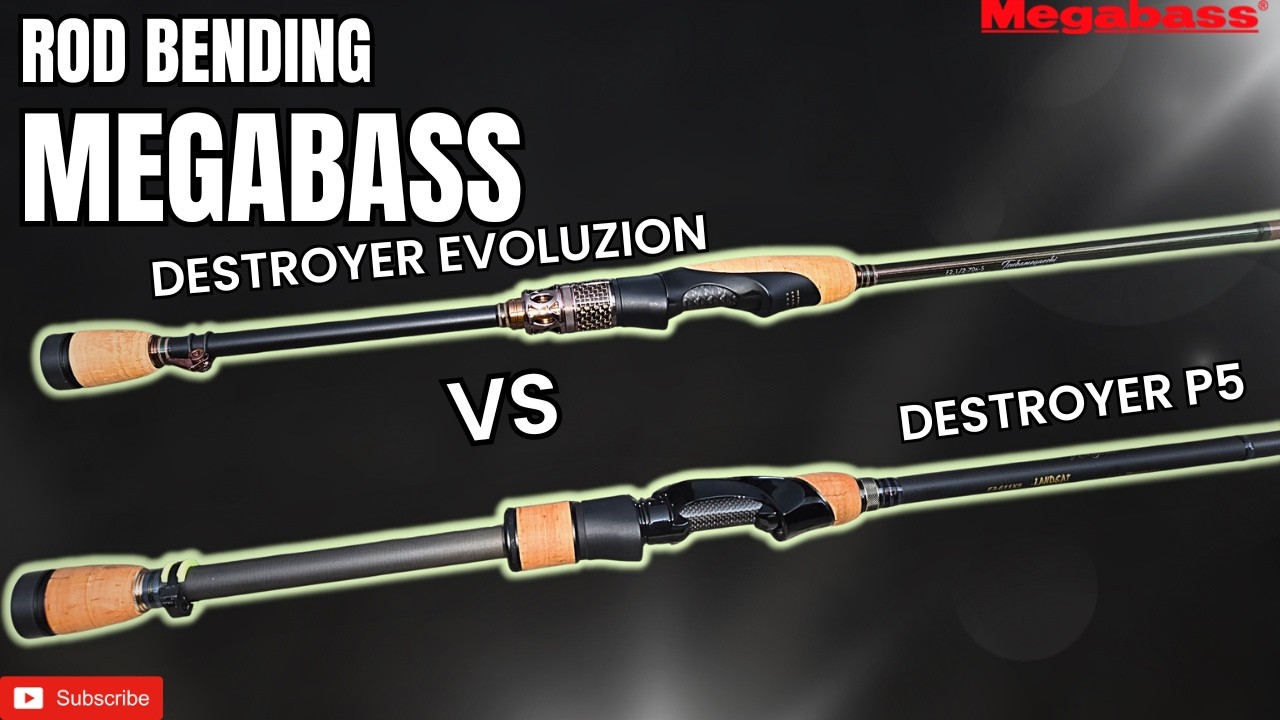 Most VERSATILE Spinning Rods!! Megabass Destroyer Rod Bending