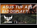 ASUS TUF A15 Display Review | Analysis 🔥