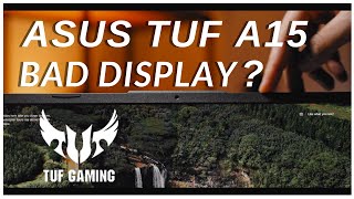 ASUS TUF A15 Display Review | Analysis 🔥