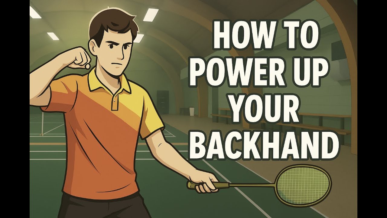 How to Power Up Your Backhand in Badminton – Easy Tips
