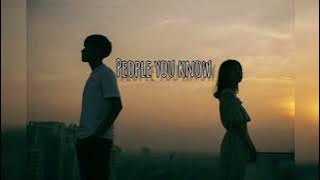People you know || Selena Gomez || slowed reverb