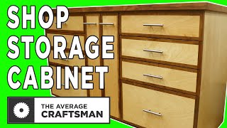 Shop Storage Cabinet  How to Build