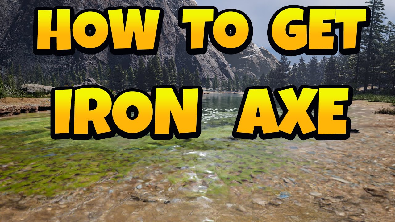 How to Make Iron Axe in Icarus - YouTube
