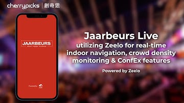 Jaarbeurs Live utilizes Zeelo for indoor navigation, crowd density monitoring and ConfEx features