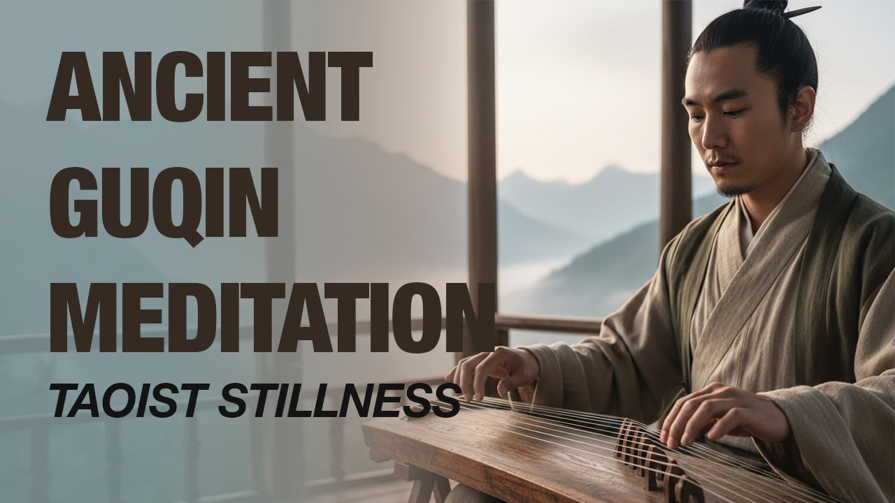 Ancient Chinese Guqin Meditation | Taoist Deep Stillness