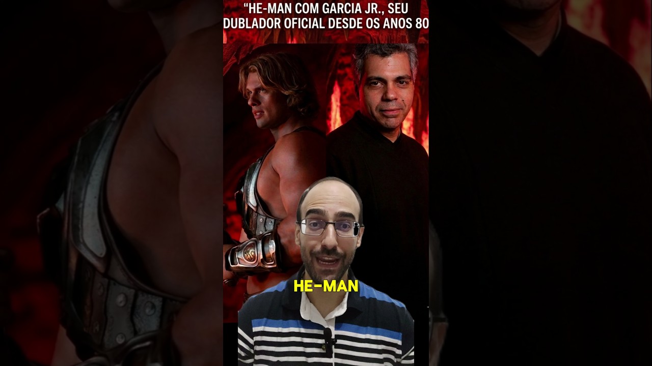 HE-MAN está chegando! Dublador confirmado! #heman #dublador #shorts