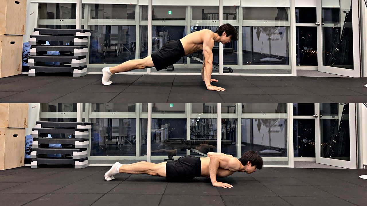 푸시업은 어떻게 시작해야 할까?