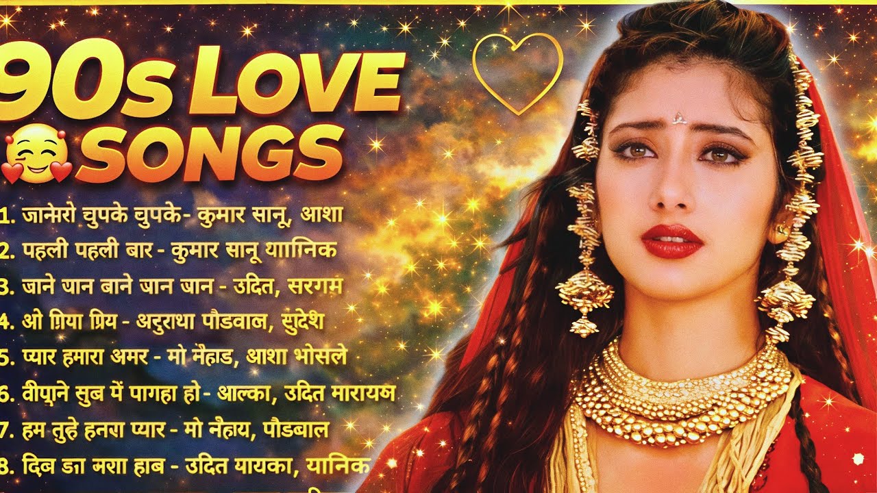 90’S Old Hindi Songs🥰 90s Love Song💘 Udit Narayan, Alka Yagnik, Kumar Sanu, Sonu Nigam