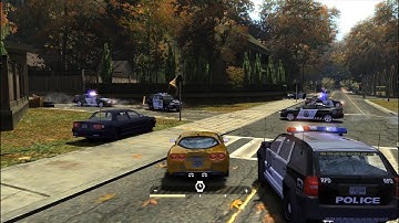 Need for Speed Most Wanted Pursuit challenges: Surviving 40 active heat 3 police.