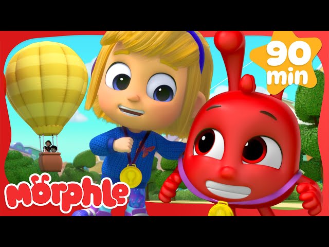 Mila and Morphle's Hot Air Balloon Race🎈| Cartoons for Kids | Mila and ...