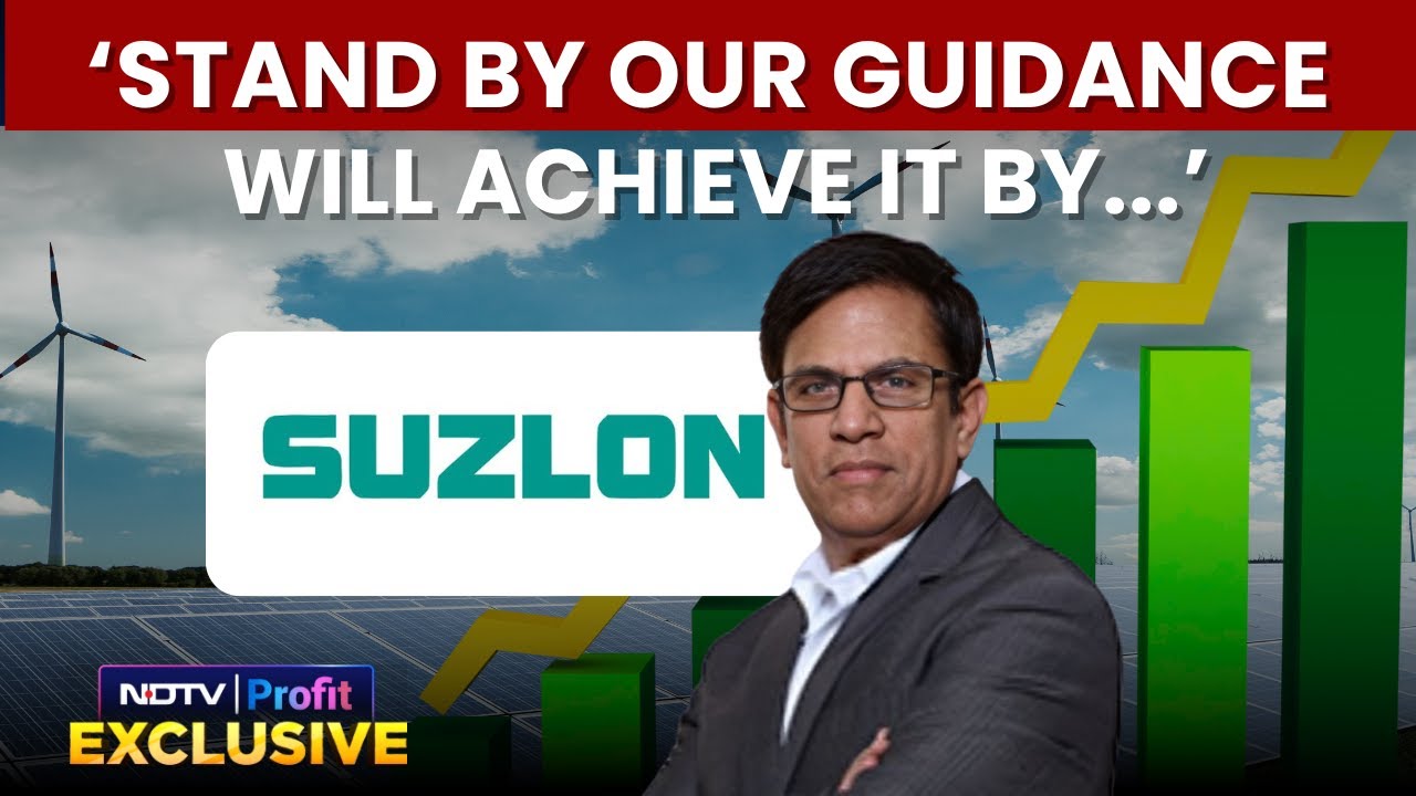 Suzlon Bags 838 MW Order From Tata Power; CEO JP Chalasani On FY26 Guidance, Exports & Orderbook