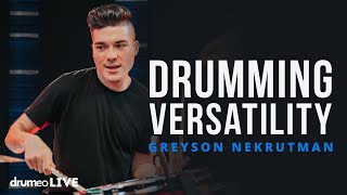 How To Be A Versatile Drummer On Social Media | Greyson Nekrutman