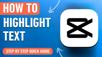 How to Highlight Text in Capcut PC & Mac [2024] Easy Tutorial