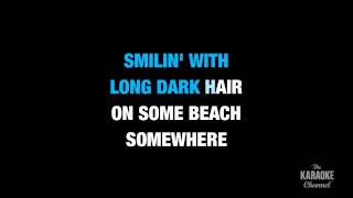 Video thumbnail of "Some Beach in the Style of "Blake Shelton" karaoke video with lyrics (with lead vocal)"