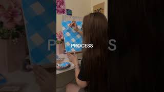 Process 🩵new art #artidea #art #artist #artwork #artshorts