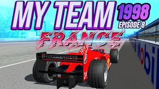 F1 MyTEAM 1998 / f1 challenge 99-02 career mode #8 / RACING AT HOME