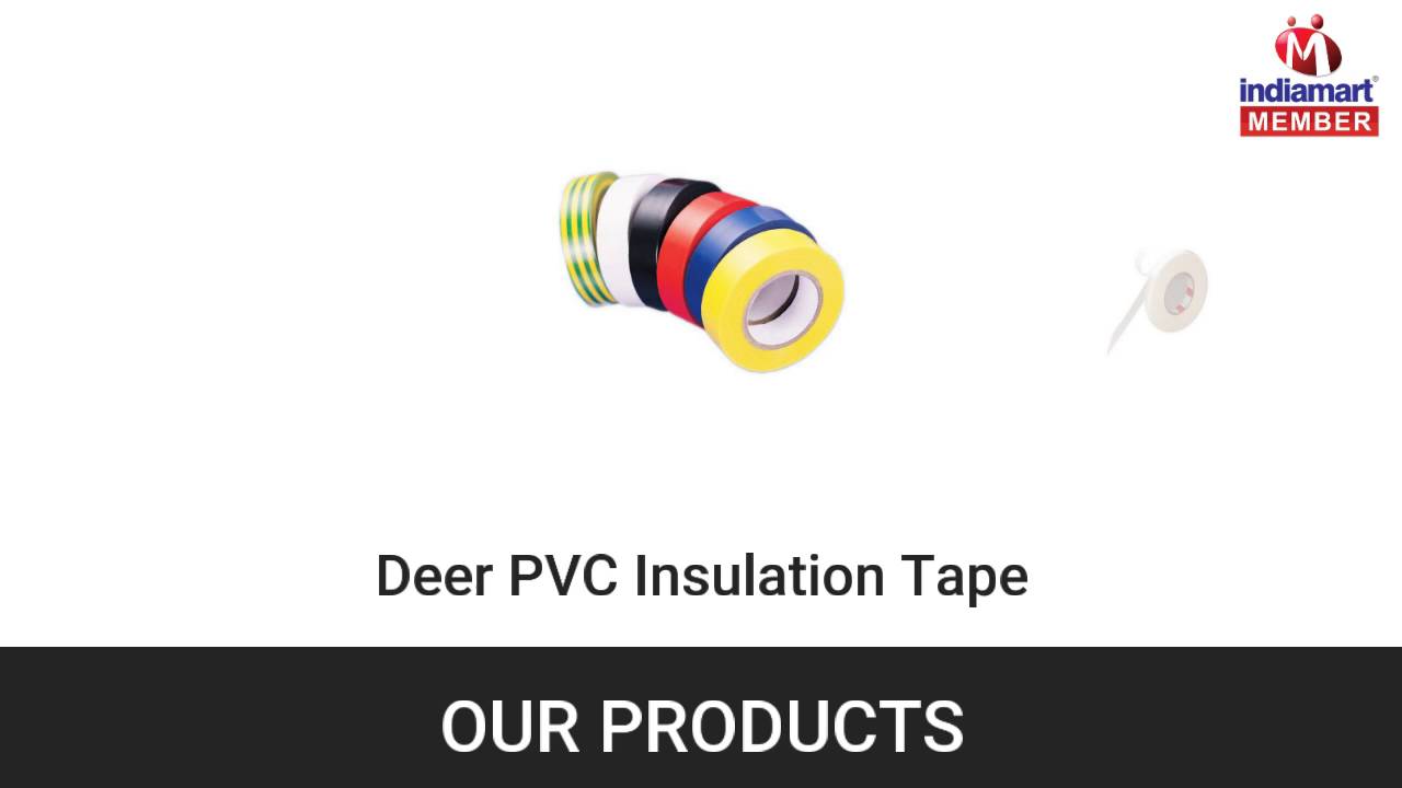 Adhesive and Insulation Tape by Rainbow Tapes House, Coimbatore YouTube