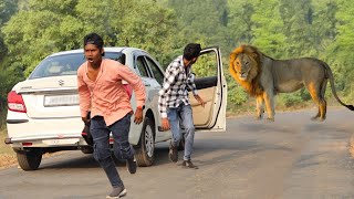 Lion attack man in African forest | Lion attack man in forest | lion attack stories part- 3