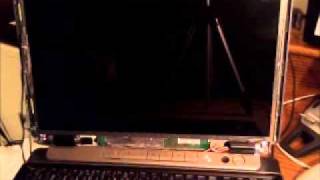 Laptop screen replacement / How to replace laptop screen fujitsu N6210