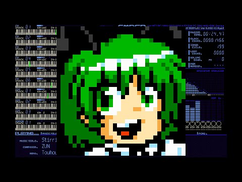 Pc 98 Remix Stirring An Autumn Moon Mooned Insect Touhou 8 Pc 98 Remix Stirring An Autumn Moon Mooned Insect Touhou 8