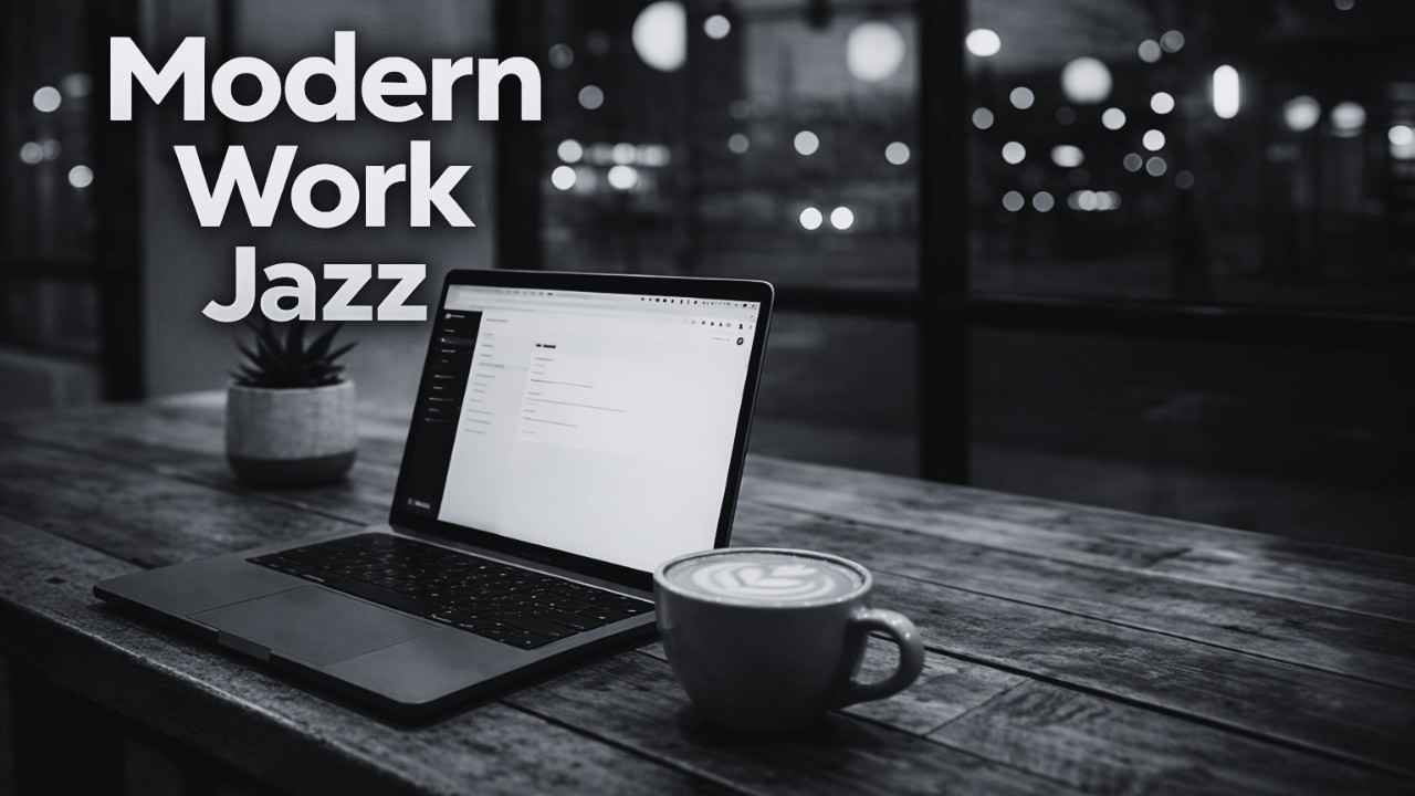 Modern Coffee Shop Smooth Jazz | Evening Background Music for Work
