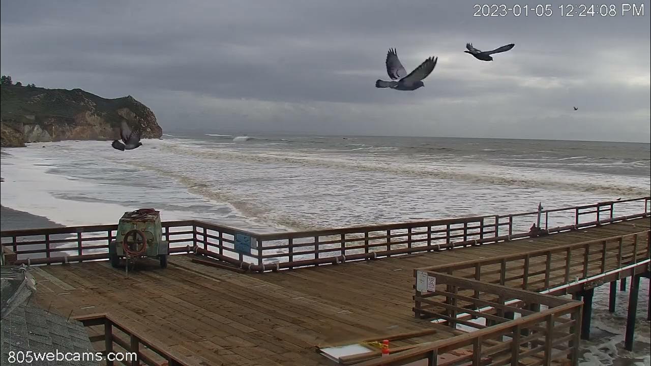 Avila Beach cam Recap 12pm2pm Jan 5 2023 YouTube